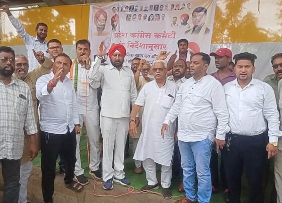 रासायनिक खाद और बीज का संकट भाजपा सरकार का सुनियोजित षडयंत्रः शहर कांग्रेस